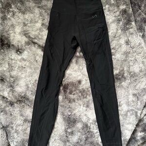 TLF Black Athletic Compression Leggings- Small